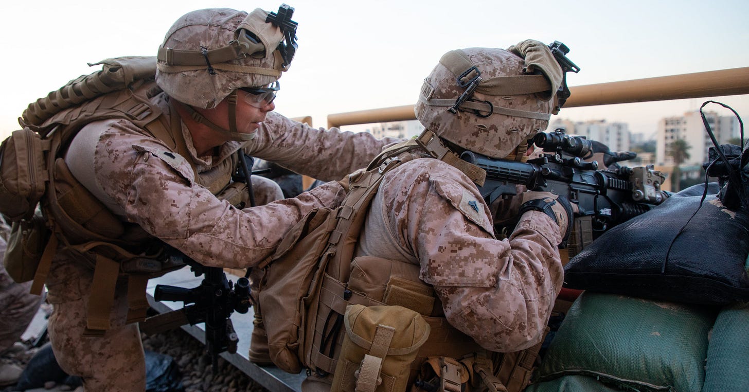 Thousands of Marines with 26th MEU move into the Red Sea