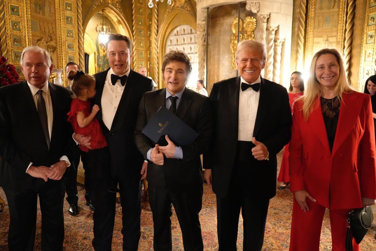 Javier Milei Elon Musk Donald Trump Argentina US Javier Milei Elon Musk Donald Trump Argentina US