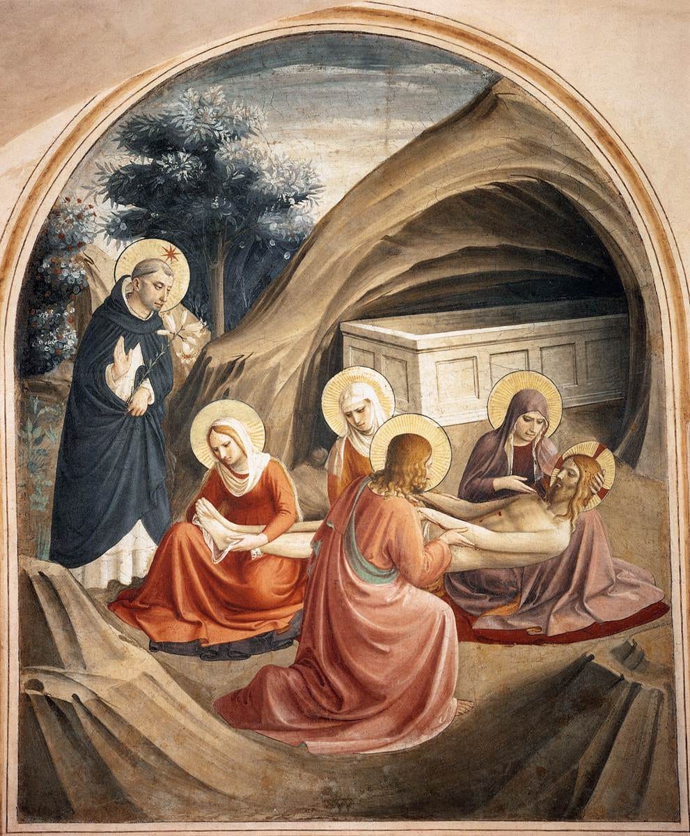 Cell 2, Lamentation over Christ - Fra Angelico
