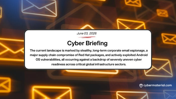 Cyber Briefing: June 3, 2026 – CyberMaterial