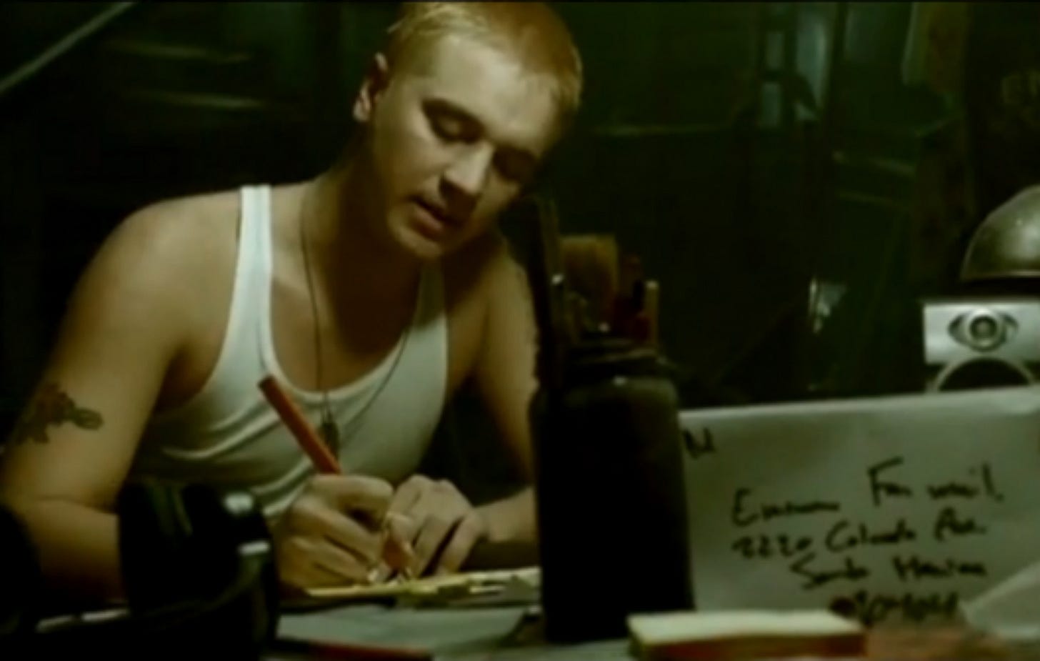 The actor who played 'Stan' in Eminem's 'Stan' is still stanning over Eminem