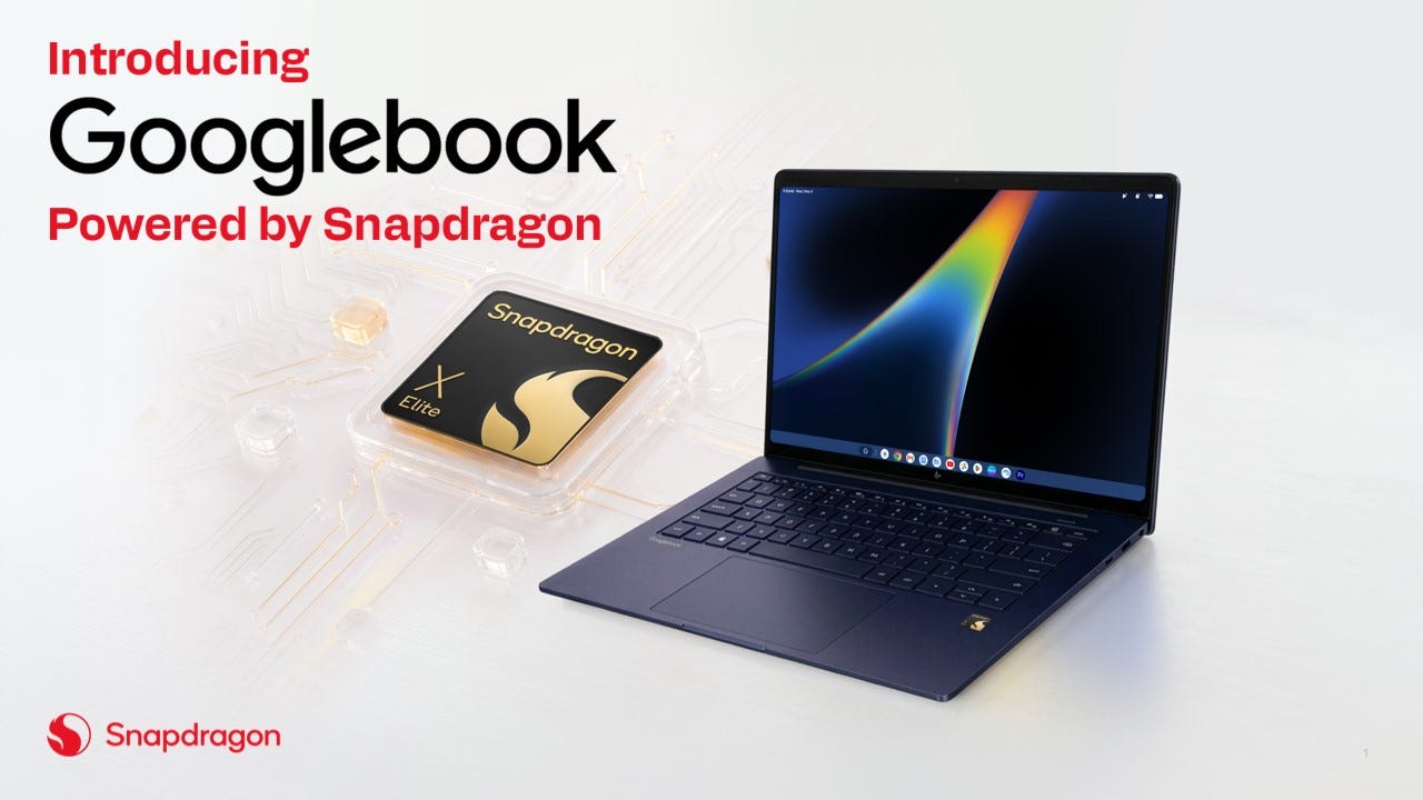 Googlebook Snapdragon X Elite Googlebook Snapdragon X Elite