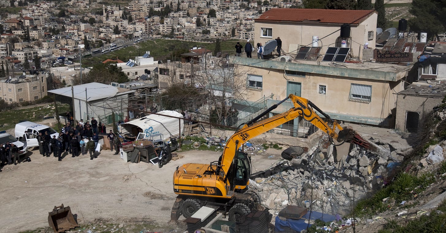Walls Of Palestinian Homes Come Tumbling Down | New Hampshire Public Radio