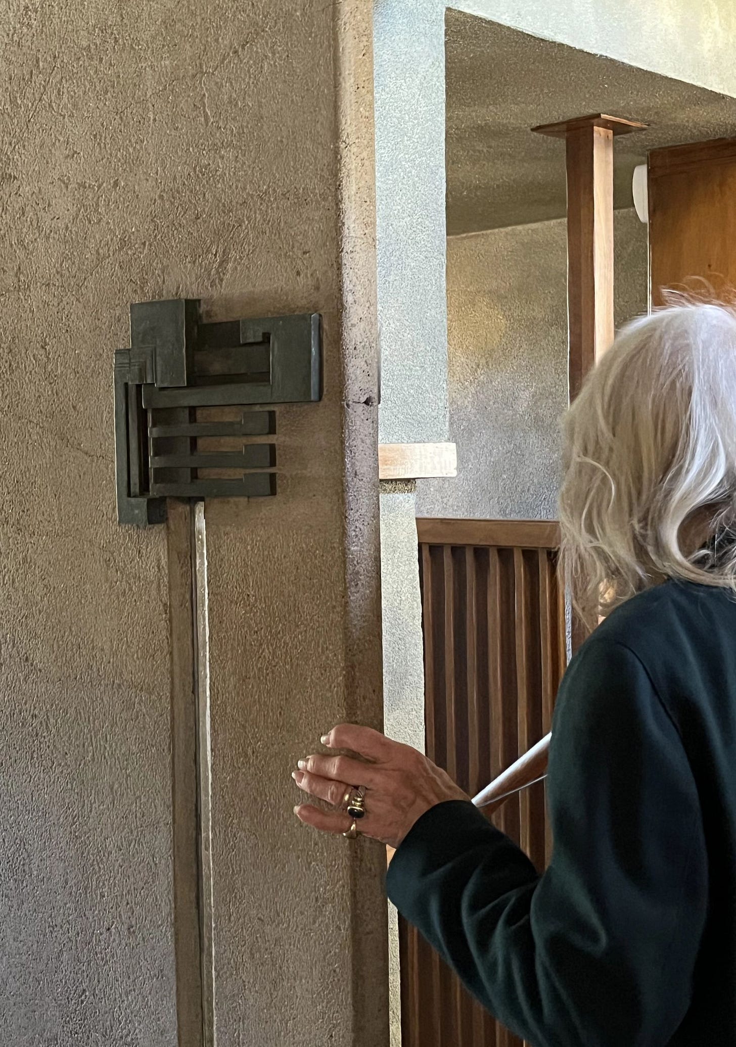 Docent at the Hollyhock House
