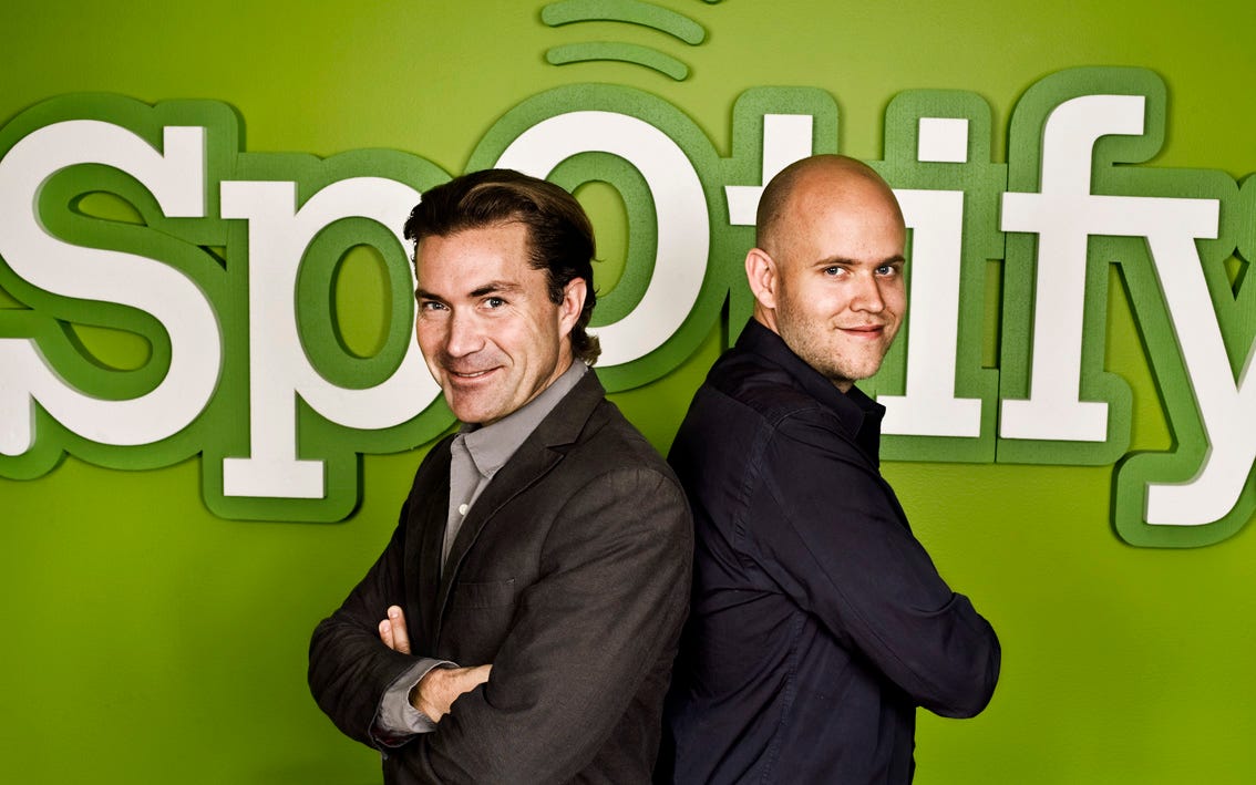 Martin Lorentzon och Daniel Ek - Årets Svensk i Världen 2014 - Svenskar i Världen Martin Lorentzon och Daniel Ek - Årets Svensk i Världen 2014 - Svenskar i Världen