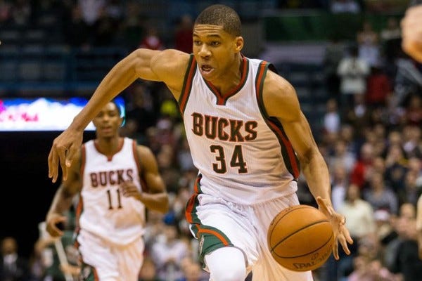 Giannis Antetokounmpo leads bucks to beat bulls game 4 nba 2015 Giannis Antetokounmpo leads bucks to beat bulls game 4 nba 2015