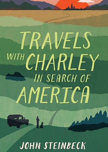 Book Cover: Travels with Charley In Search of America by John Steinbeck