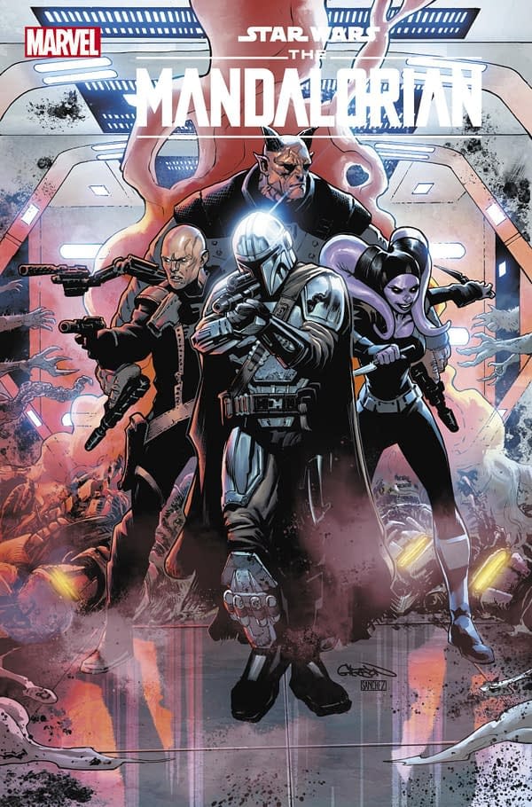 Cover image for STAR WARS: THE MANDALORIAN #6 PATRICK GLEASON COVER