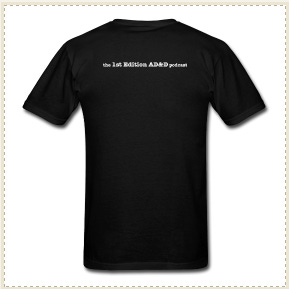 Back of shirt