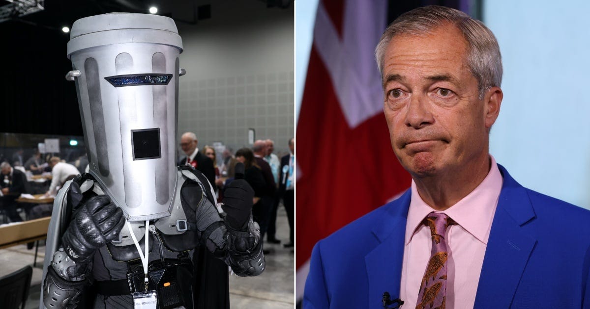 Bookies give Count Binface 'a 10% chance' of winning in Clacton