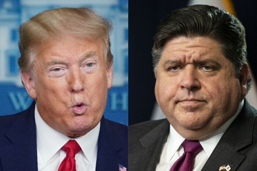 Gov. J.B. Pritzker: President Donald Trump's rhetoric will lead to violence  and death, 'and he should stop it' - Chicago Sun-Times