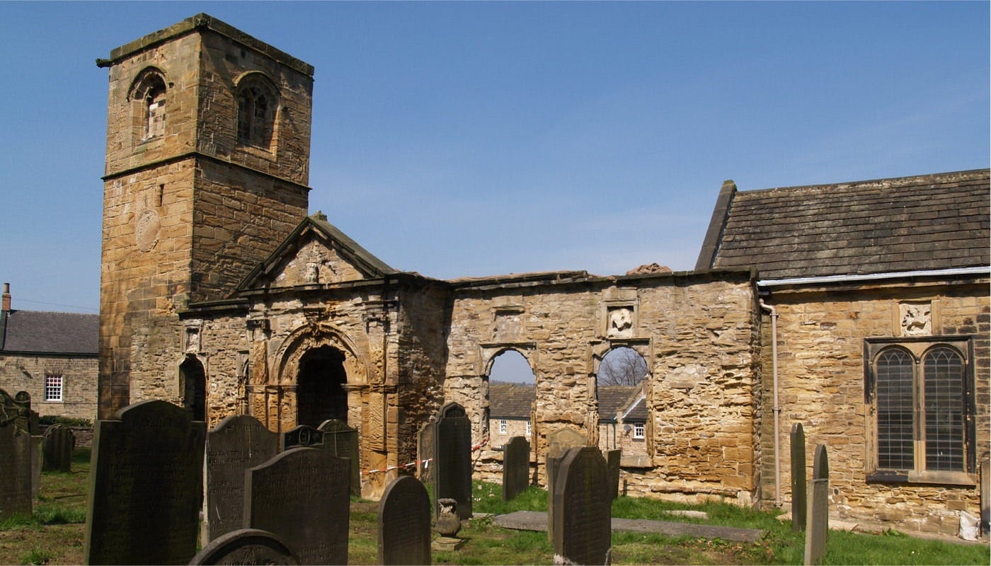 Drumul spre biserica