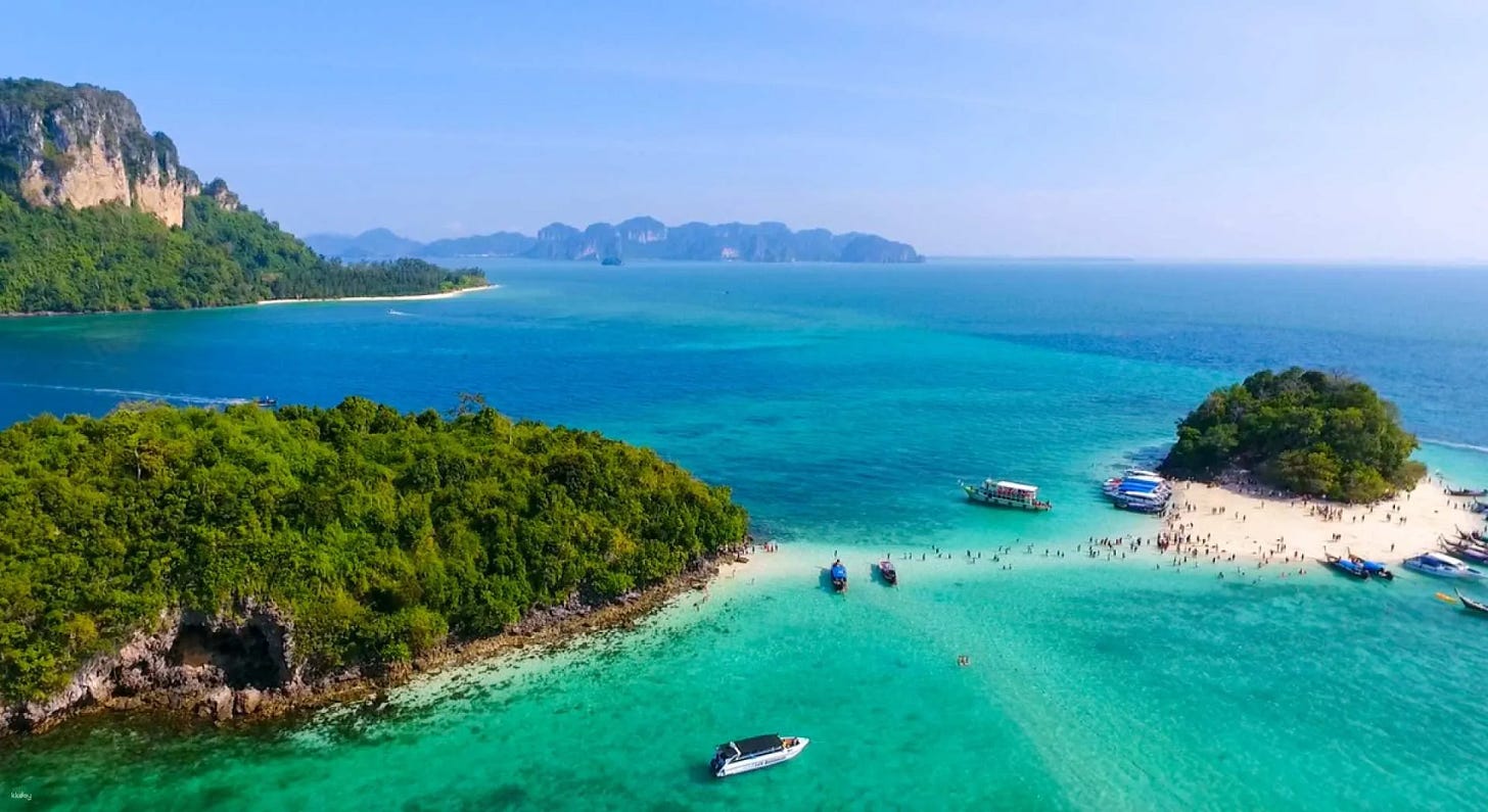 4 Krabi Islands Day Tour by Speedboat or Longtail Boat | Thailand ...