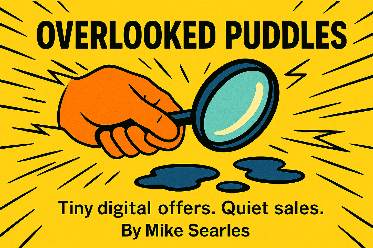 thumbnail for PDF product called Overlooked Puddles - published on Gumroad thumbnail for PDF product called Overlooked Puddles - published on Gumroad