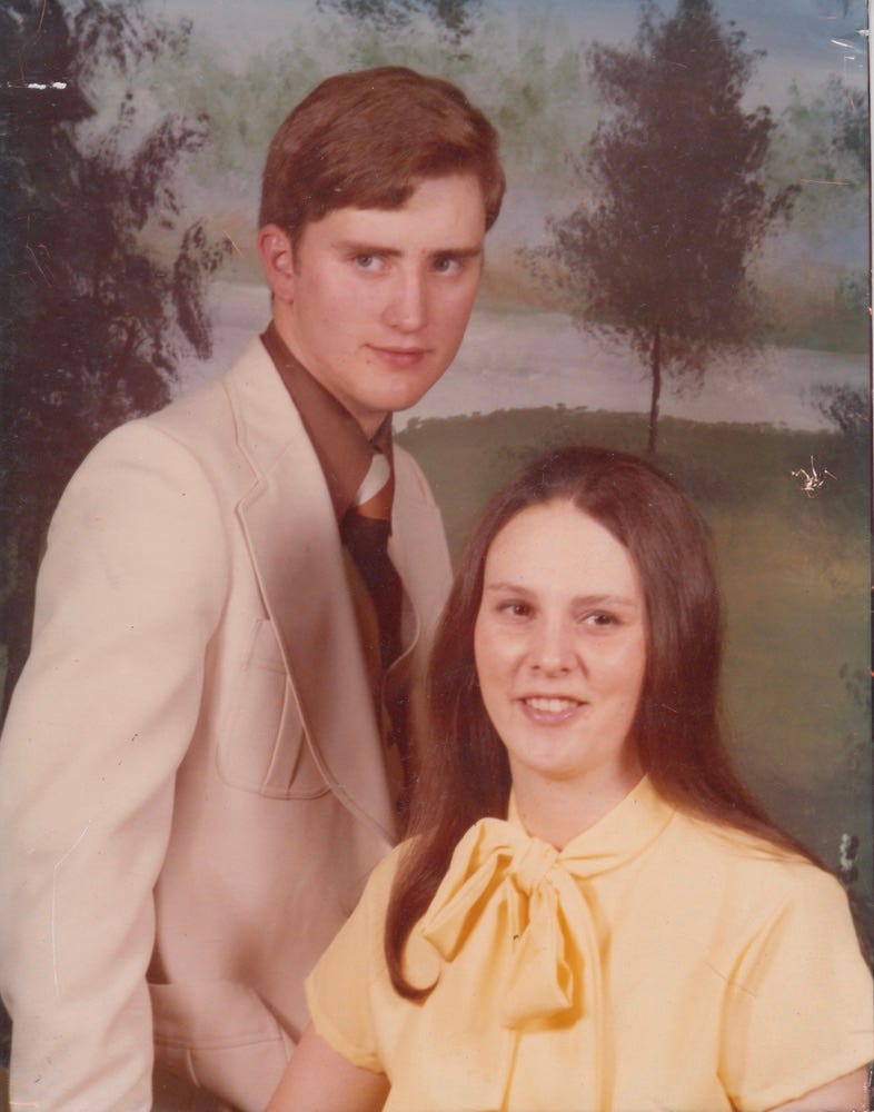 Austin Gardner and wife Betty early days Austin Gardner and wife Betty early days