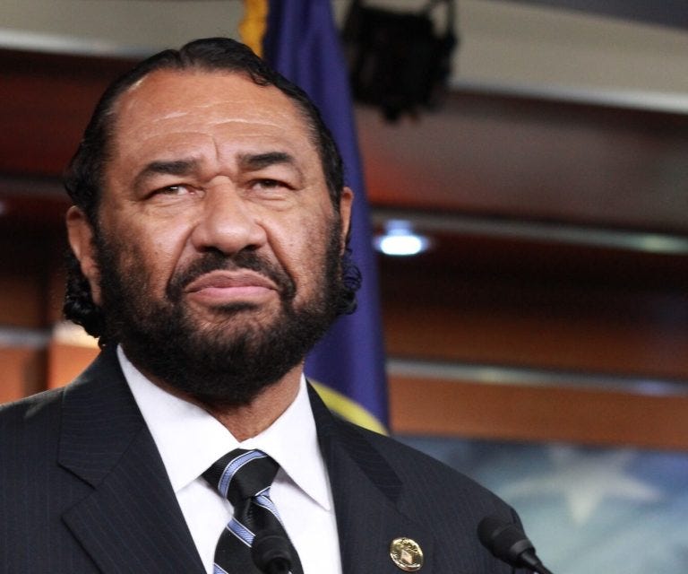 Portrait of Representative Al Green of Texas' 9th congressional district.