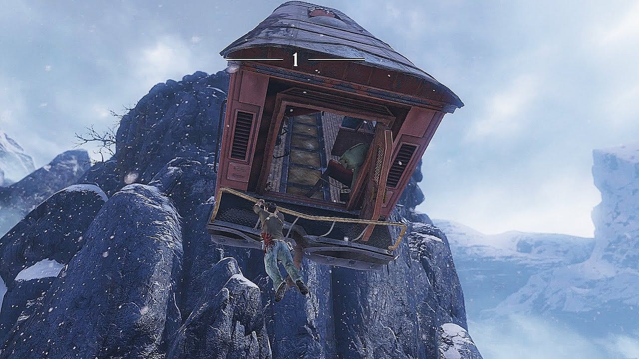 Uncharted 2 - Train Scene