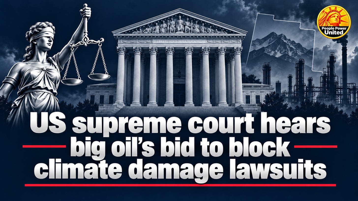 Can Communities Hold Big Oil Accountable for Climate Damage? Can Communities Hold Big Oil Accountable for Climate Damage?