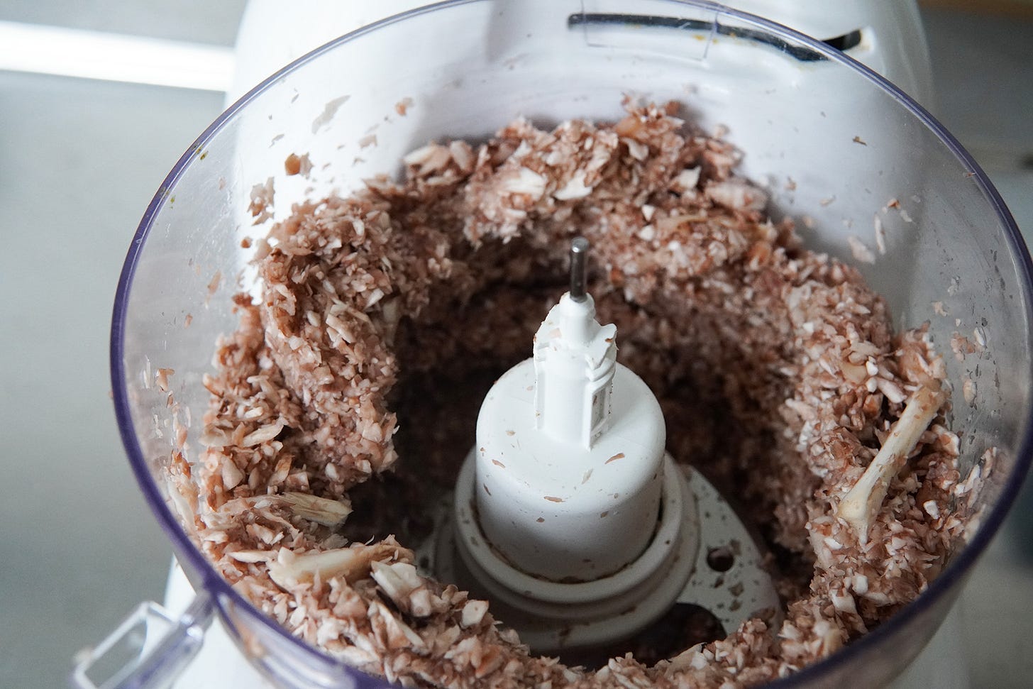 les champignons mixés