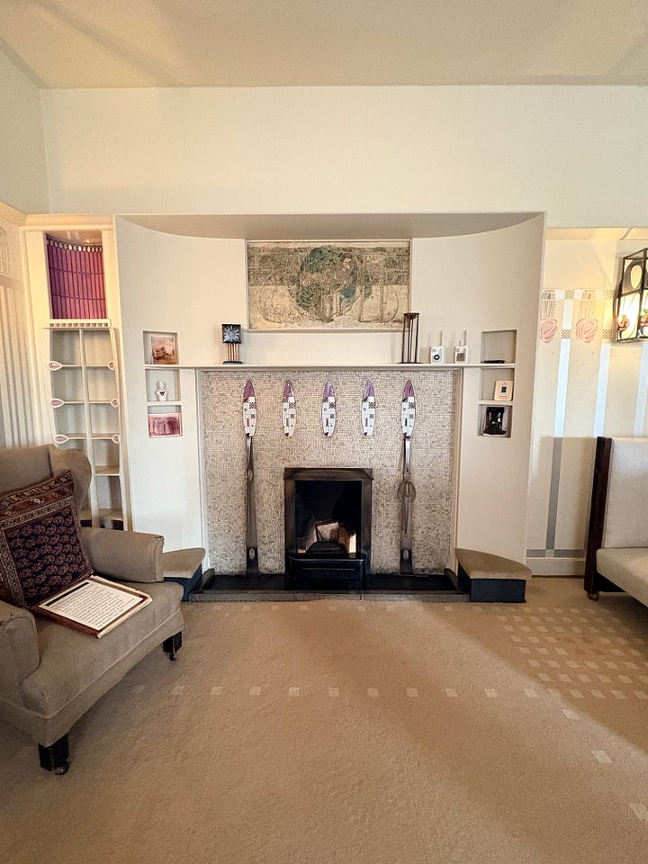 Photos of Rennie Macintosh house Hill House