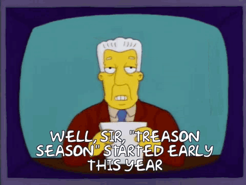 Treason Simpsons GIF - Treason Simpsons - Discover & Share GIFs