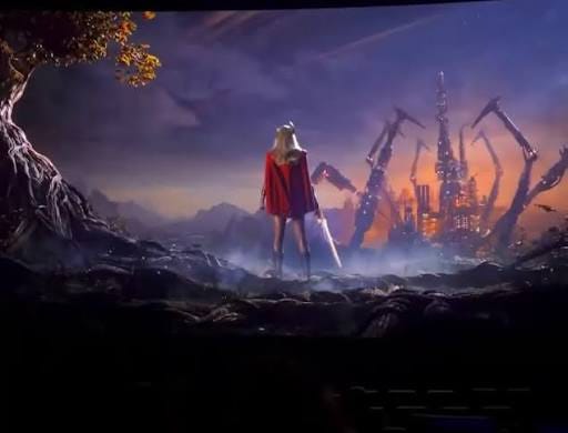She-Ra appears in the Masters of the Universe post-credits scene, and it ain't Netflix She-Ra.