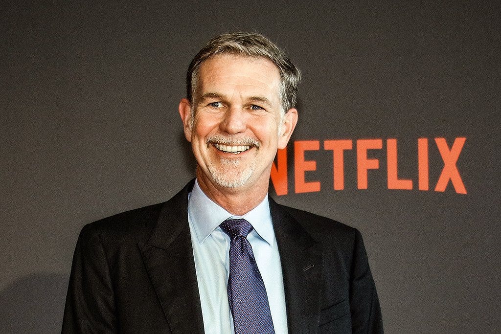 Reed Hastings, co-CEO da Netflix, deixa cargo depois de 25 anos | Exame