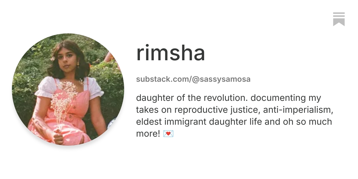 rimsha | Substack