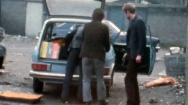 Chilling hidden footage shows Martin McGuinness plant IRA bomb which  injures 26 people - Mirror Online