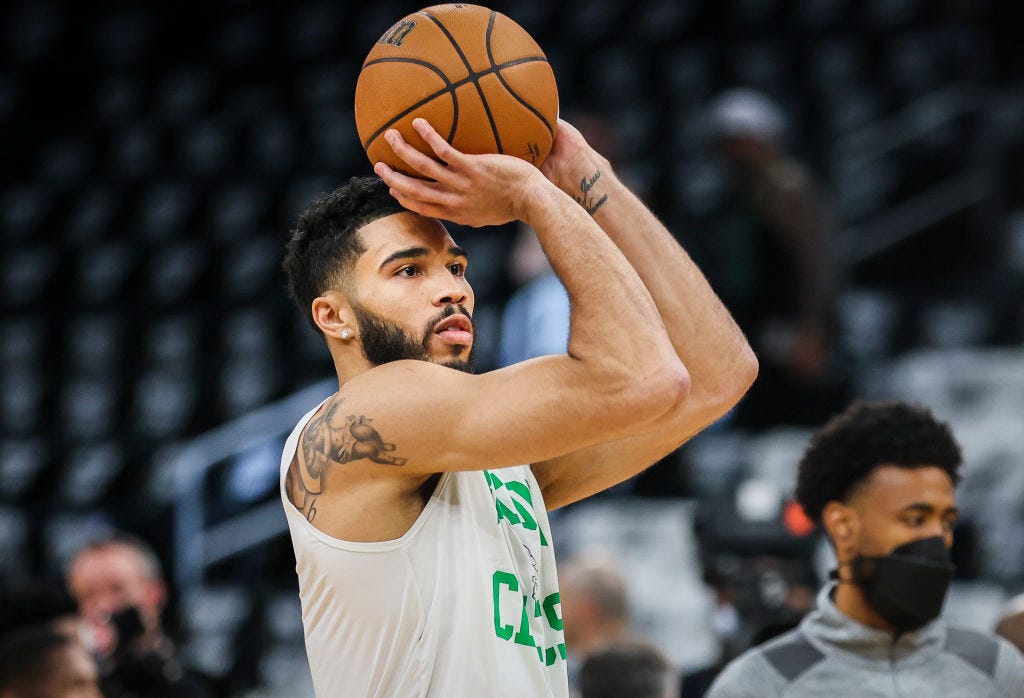 Is Jayson Tatum's jump shot any better now?
