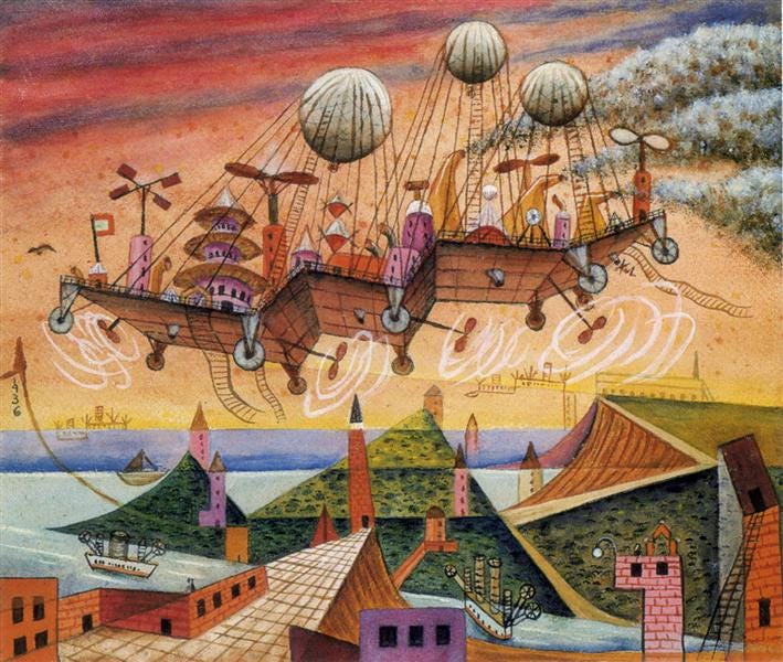 Vuell villa, 1936 - Xul Solar