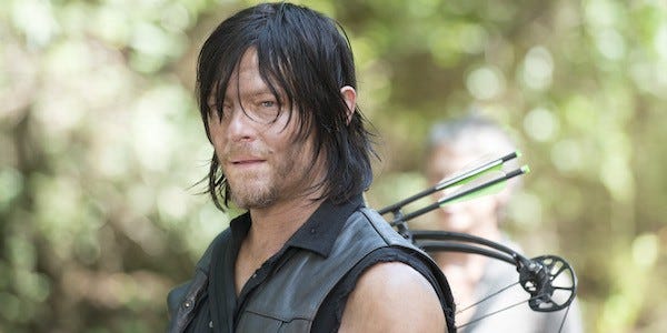 darryl dealing with beths death walking dead ep 10 2015 images