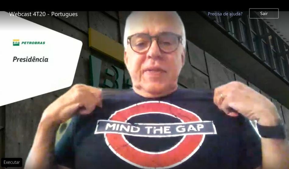 In a farewell tone, Petrobras president praises results and explains shirt  | Time24 News