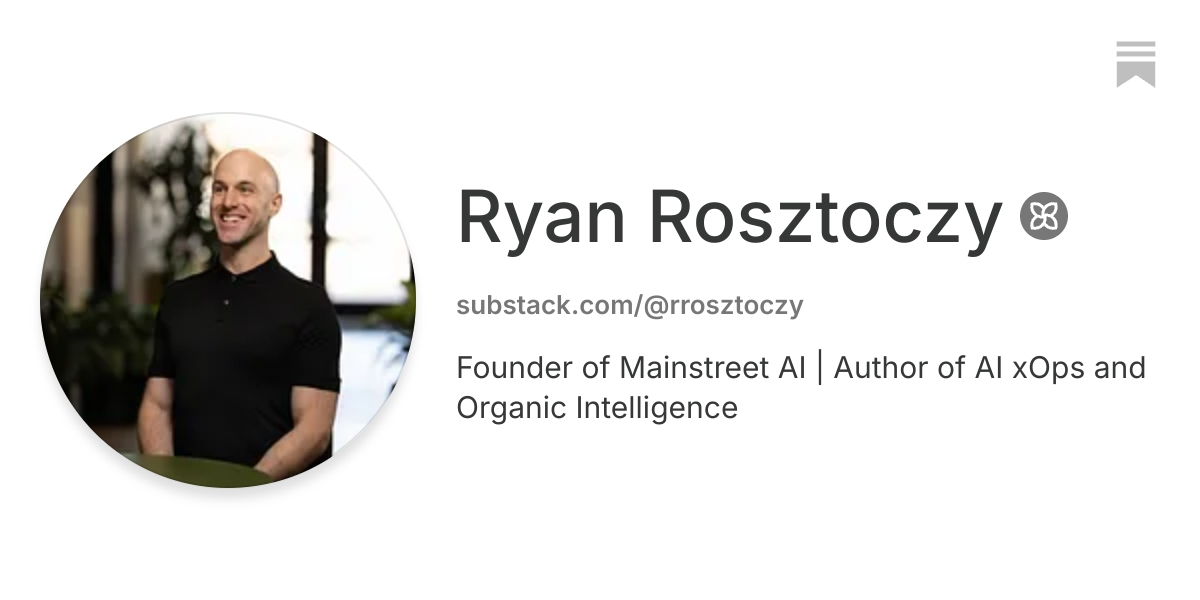 Ryan Rosztoczy | Substack