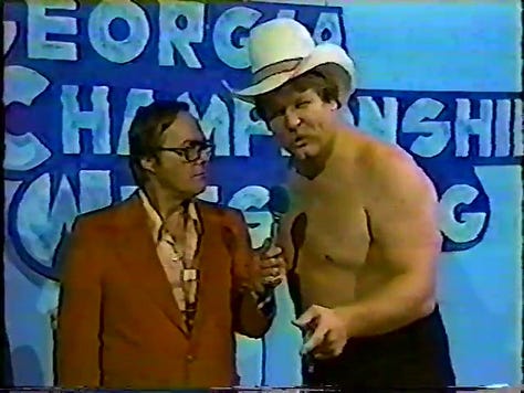 Stan Hansen, Lars and Ole Anderson, Dusty Rhodes and Andre The Giant