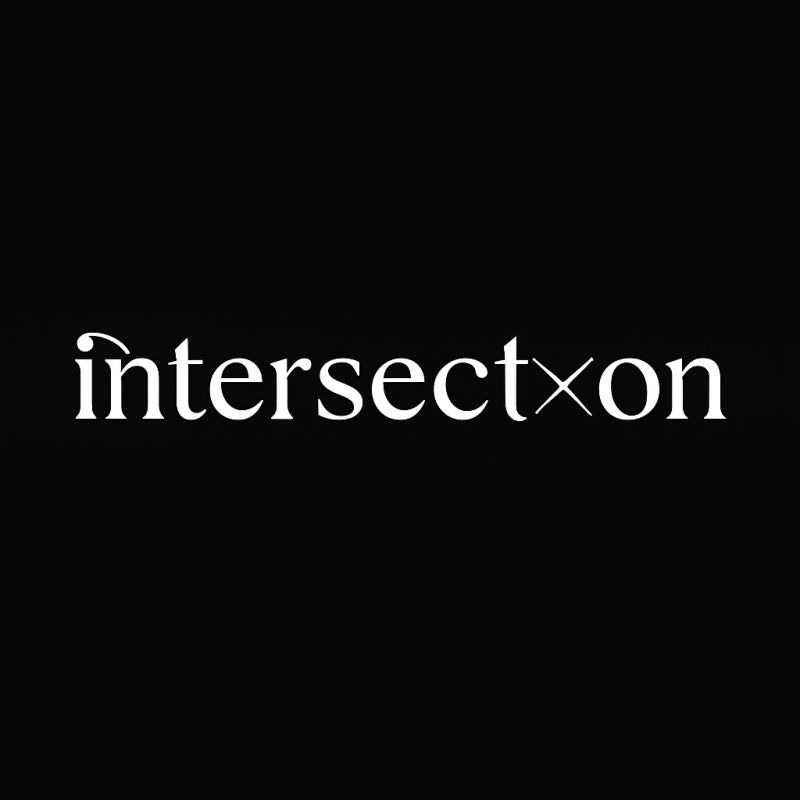 Logo of intersection, a borderless network for people interested in building intersectional climate solutions grounded in social and racial justice. "intersection" is shown in white lowercase serif text on a black background and the last i is stylised to be an X. Logo of intersection, a borderless network for people interested in building intersectional climate solutions grounded in social and racial justice. "intersection" is shown in white lowercase serif text on a black background and the last i is stylised to be an X.