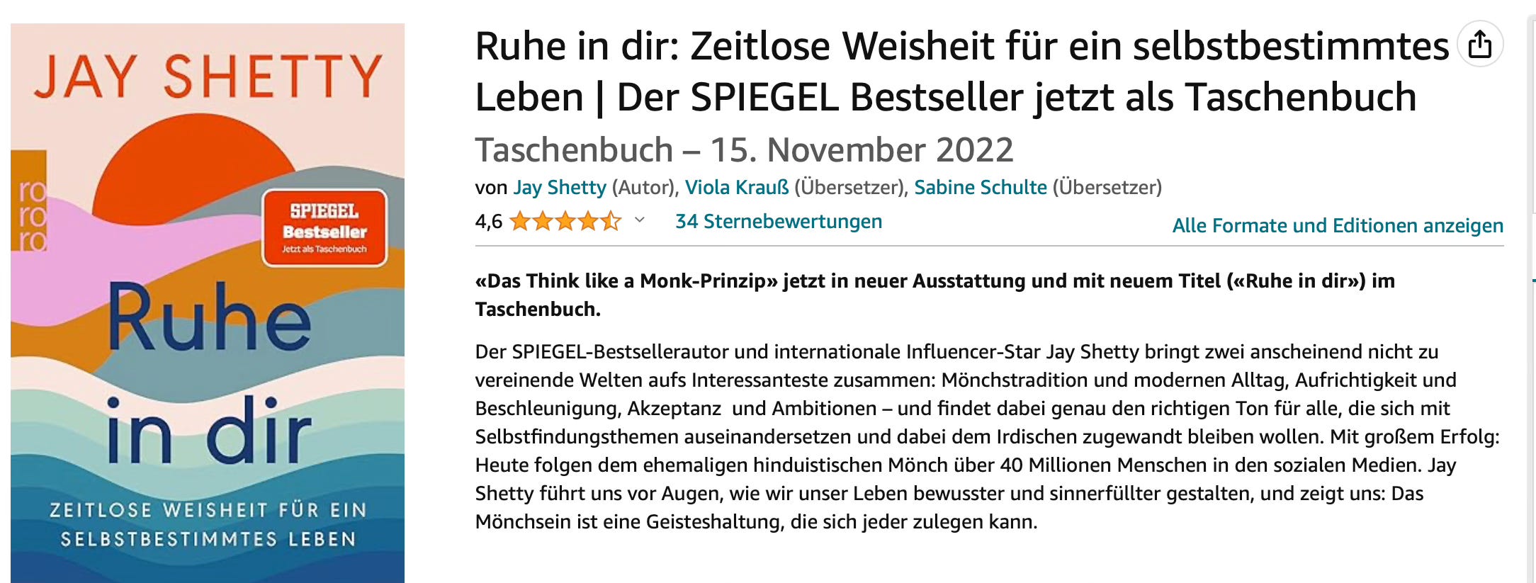 "Oliver Burkeman – 4000 Wochen" ist ein Buch, das sich mit der begrenzten Zeit des menschlichen Lebens auseinandersetzt und den Lesern eine Perspektive auf effektives Zeitmanagement bietet. Burkeman, ein erfahrener Journalist, stellt die traditionellen Ansätze des Zeitmanagements in Frage und betont die Bedeutung der Akzeptanz unserer zeitlichen Begrenzungen. Das Buch bietet tiefgreifende Einblicke und praktische Ratschläge, um unsere begrenzte Zeit – etwa 4000 Wochen im Durchschnitt – auf eine Weise zu nutzen, die mehr Erfüllung und weniger Stress bringt. "Oliver Burkeman – 4000 Wochen" ist ein Buch, das sich mit der begrenzten Zeit des menschlichen Lebens auseinandersetzt und den Lesern eine Perspektive auf effektives Zeitmanagement bietet. Burkeman, ein erfahrener Journalist, stellt die traditionellen Ansätze des Zeitmanagements in Frage und betont die Bedeutung der Akzeptanz unserer zeitlichen Begrenzungen. Das Buch bietet tiefgreifende Einblicke und praktische Ratschläge, um unsere begrenzte Zeit – etwa 4000 Wochen im Durchschnitt – auf eine Weise zu nutzen, die mehr Erfüllung und weniger Stress bringt.