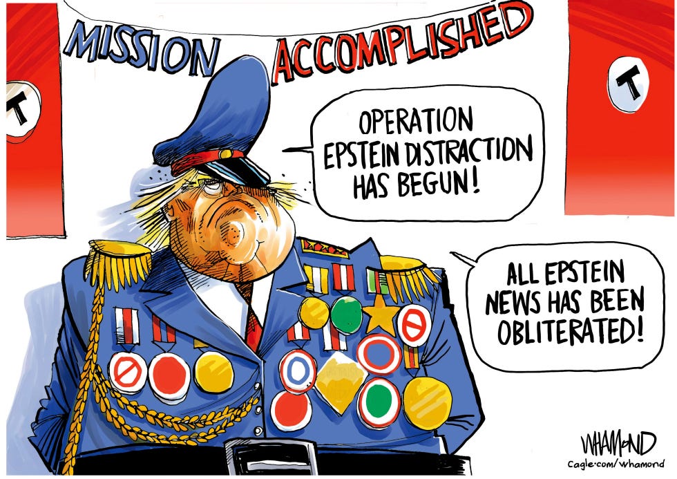 The War Won’t Save You: Trump’s Desperate Distraction Is Failing
