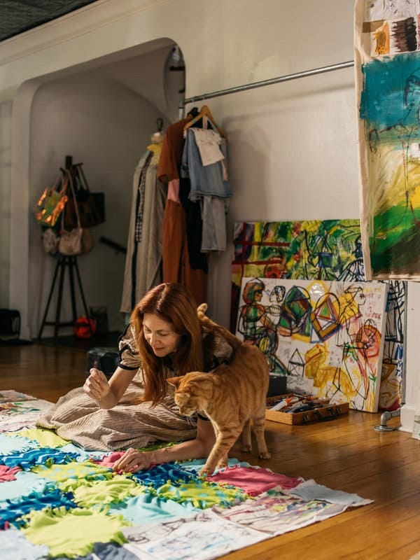 An Artist Who Collaborates With Her 11-Year-Old Daughter - The New York  Times