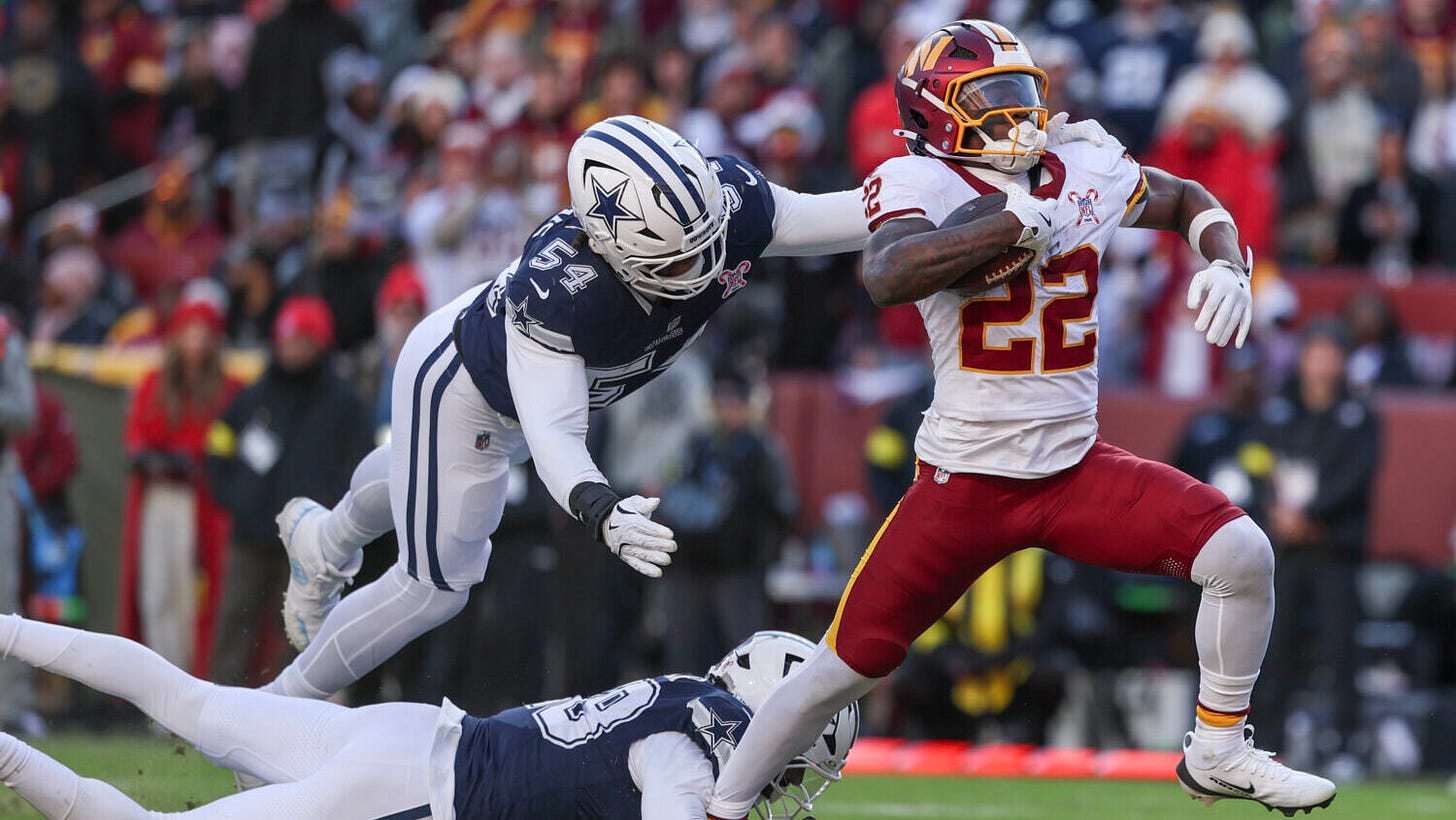 Commanders' Croskey-Merritt rips 72-yard score for 2nd TD