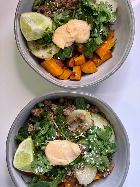 A healthy and easy meal plan for the week