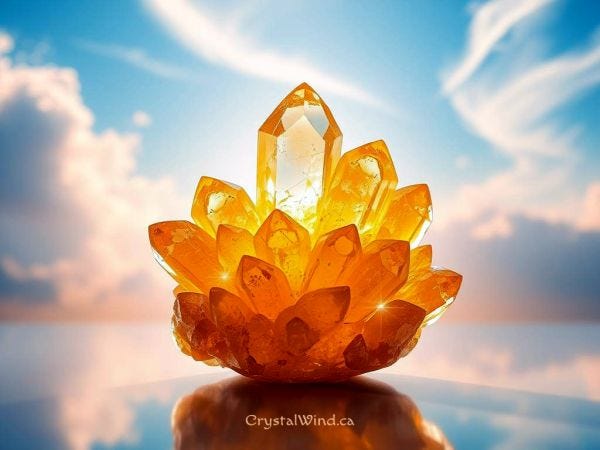 Citrine Manifestation Setup