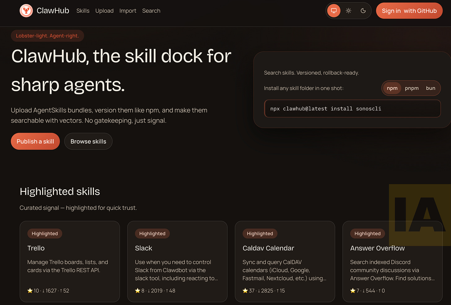 clawhub.ai - Registro publico de skills do OpenClaw clawhub.ai - Registro publico de skills do OpenClaw