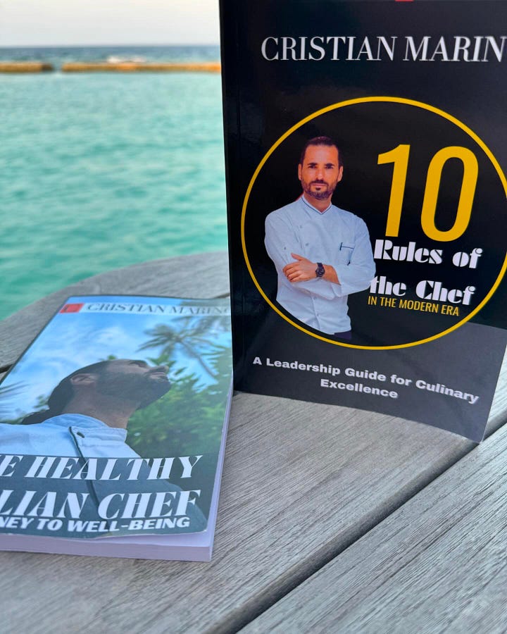 From commis to author: a journey of lessons, burns, and growth Cristian Marino