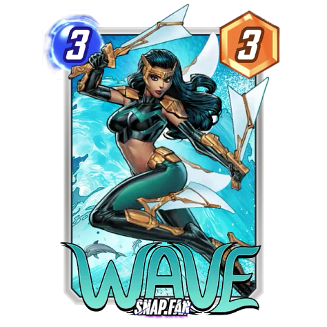 Wave, She-Hulk, and Death side by side.