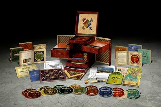 Harry Potter Wizard's Collection - inside