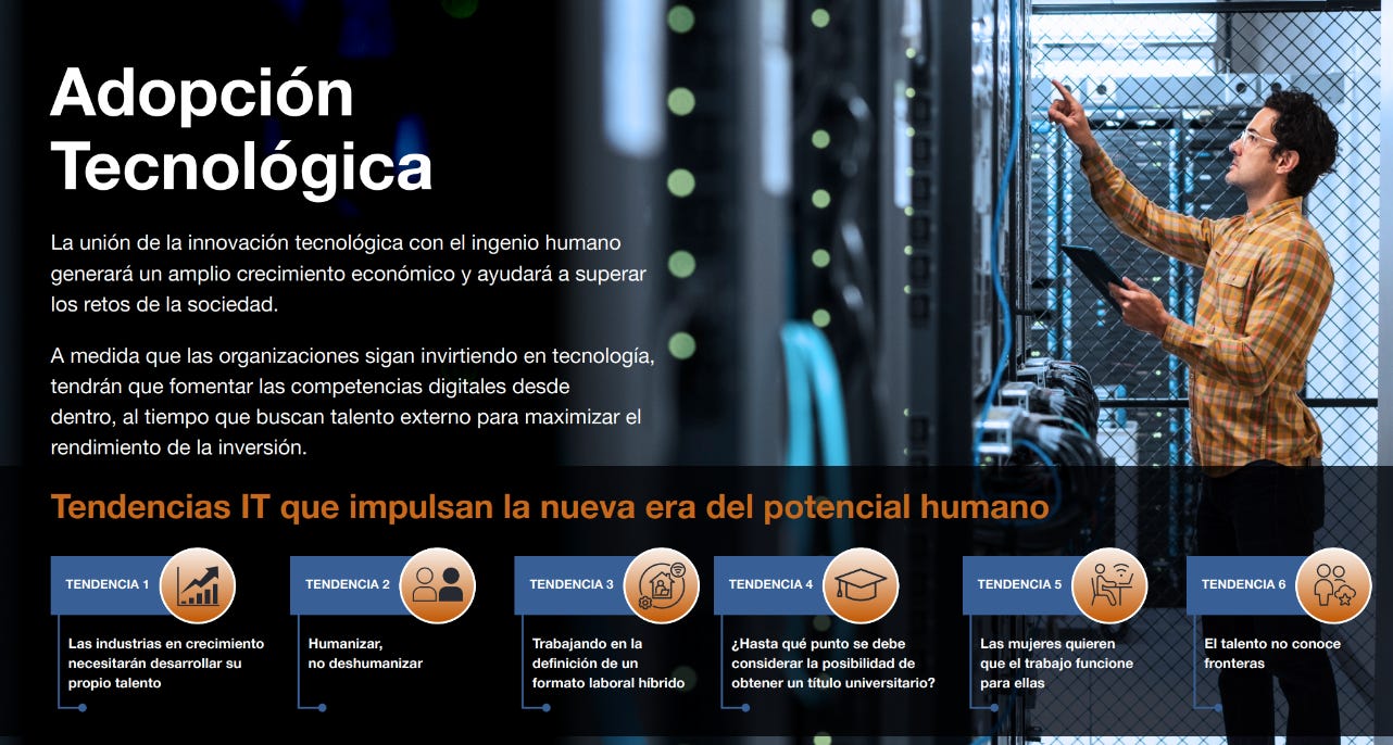 Experis IT Trends: las 6 tendencias tecnológicas para 2023