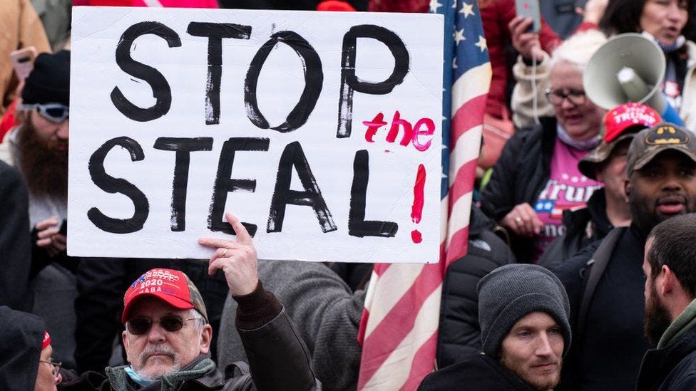 US midterms: The election deniers running to control 2024 vote - BBC News