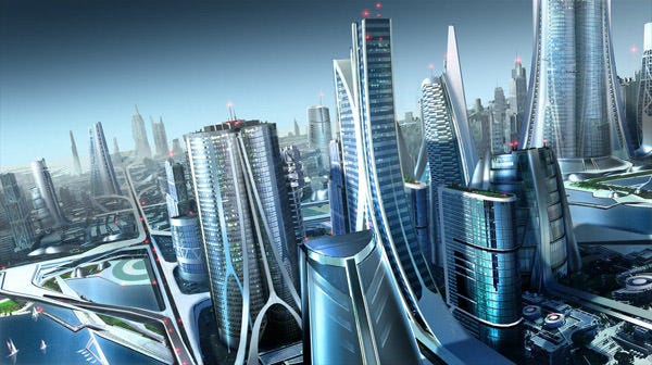 100 Imaginative "Cities of the Future" Artworks - Hongkiat
