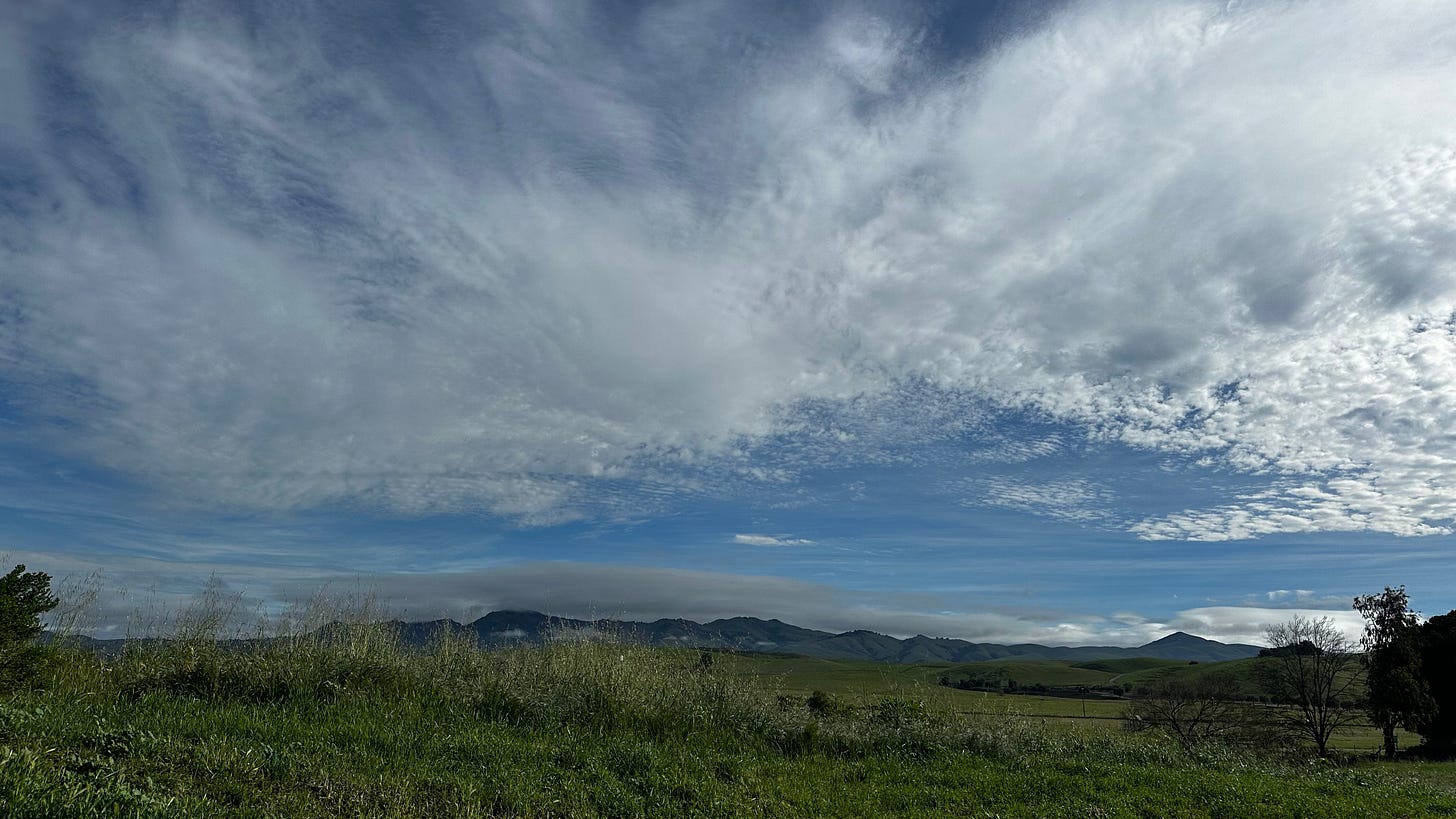 Photo of sunny / blue sky day in Hollister, CA